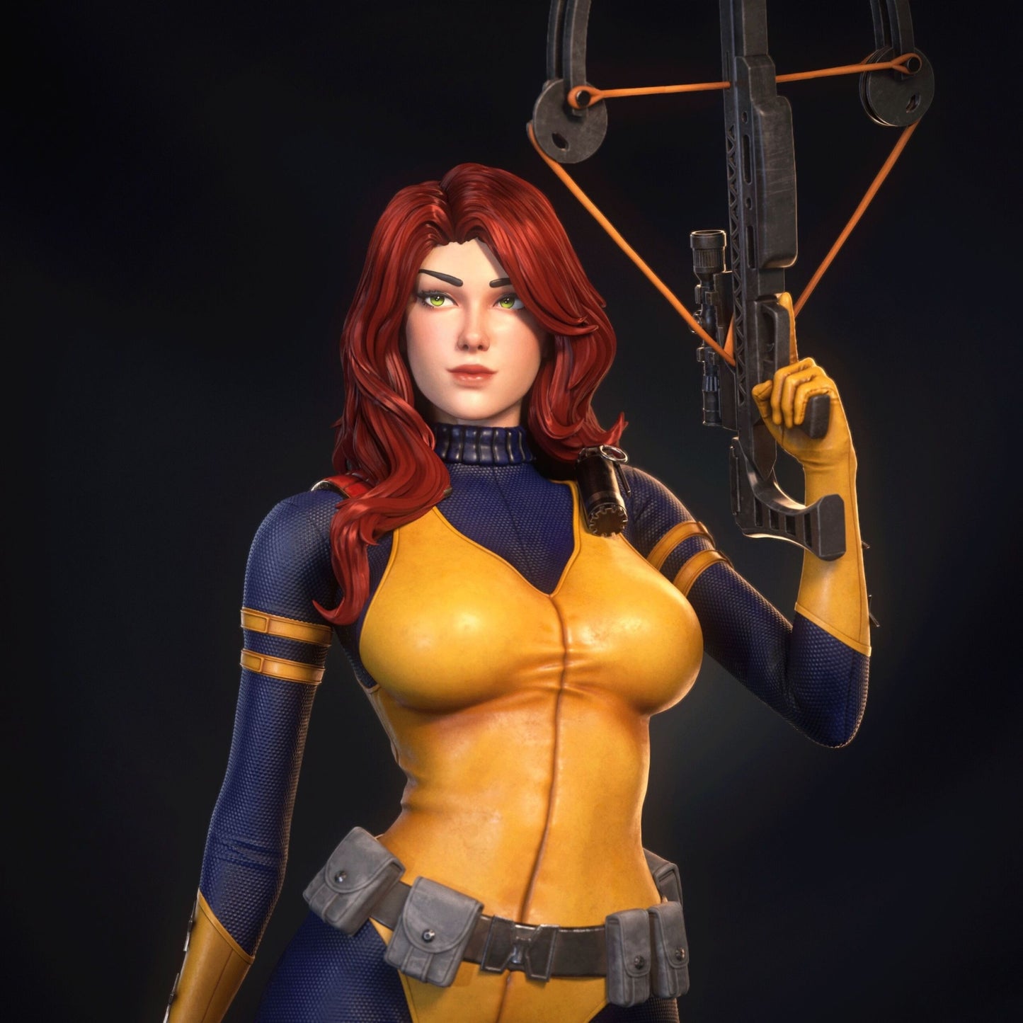 0262 Scarlett - STL 3D Print Files