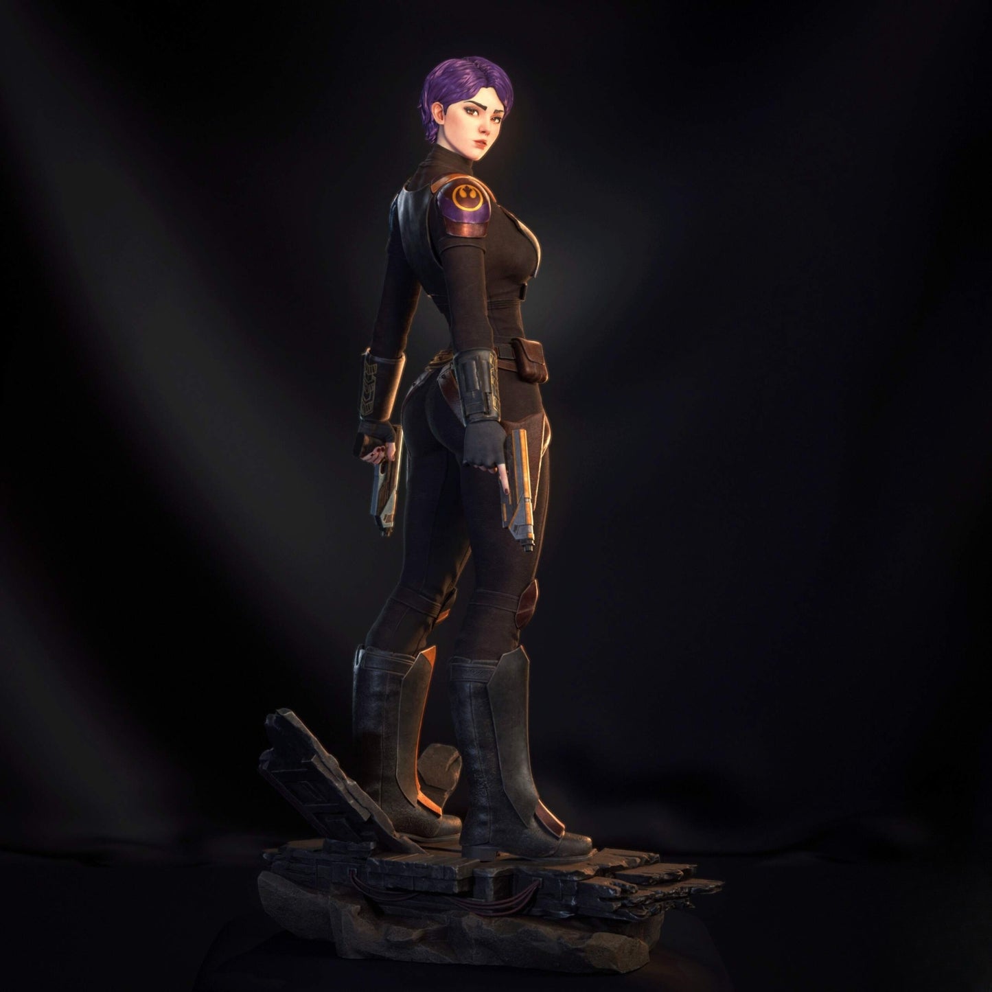 0775 Sabine Wren - STL 3D Print Files