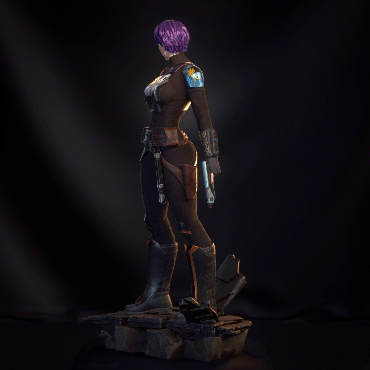 0775 Sabine Wren - STL 3D Print Files