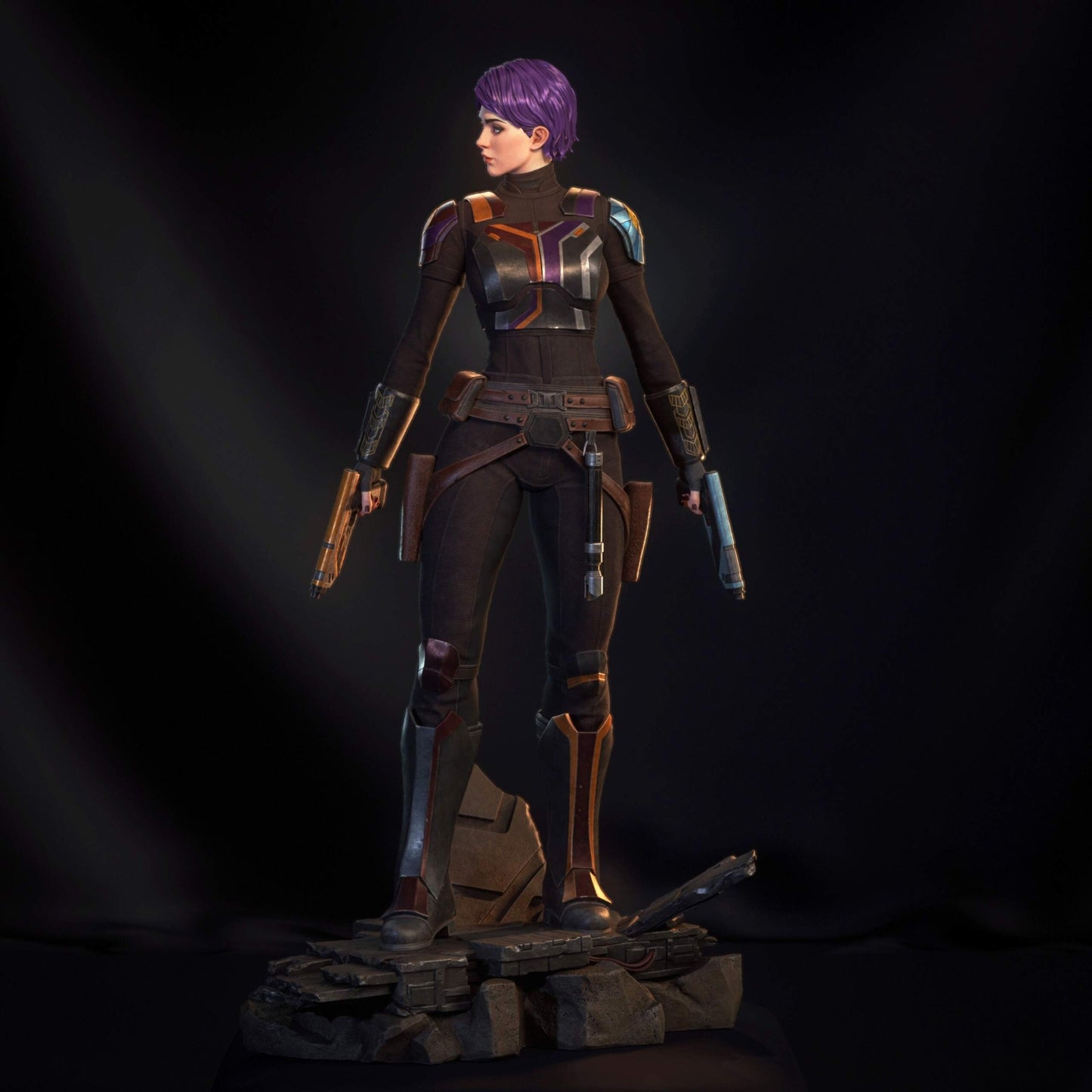 0775 Sabine Wren - STL 3D Print Files