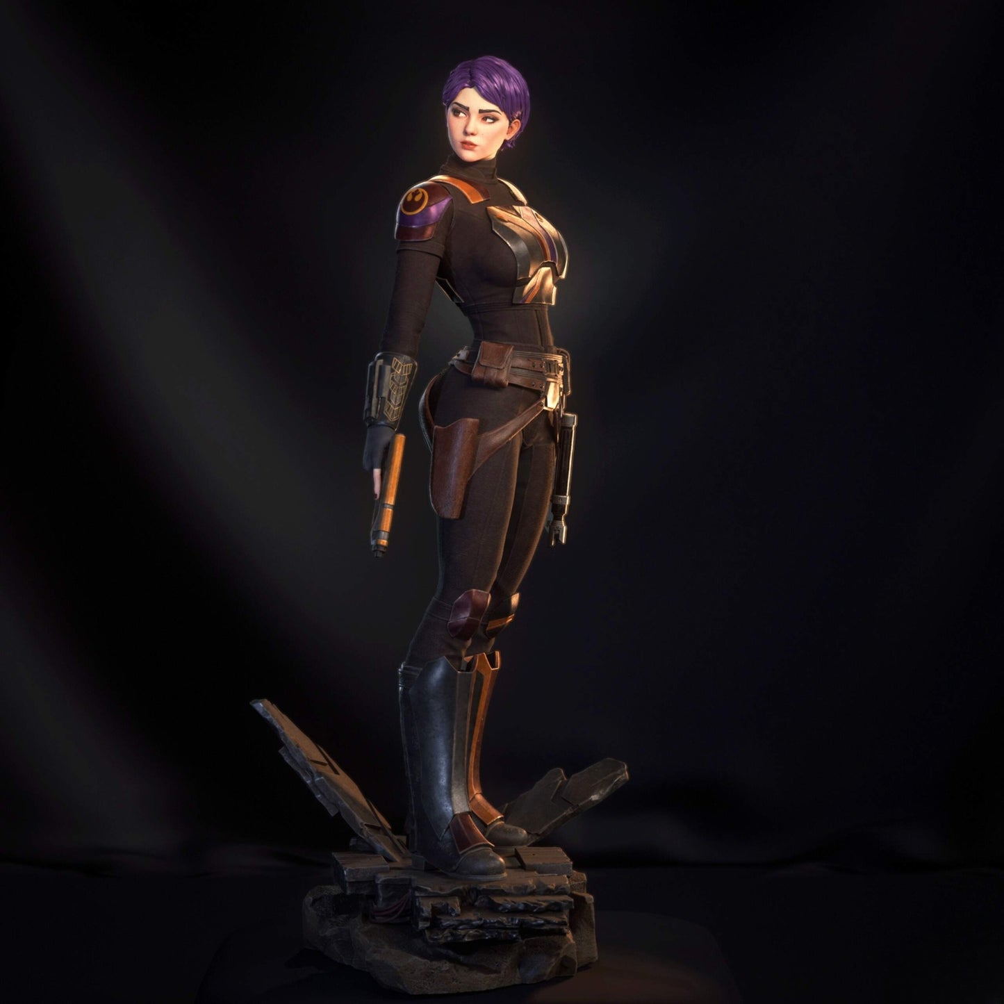 0775 Sabine Wren - STL 3D Print Files