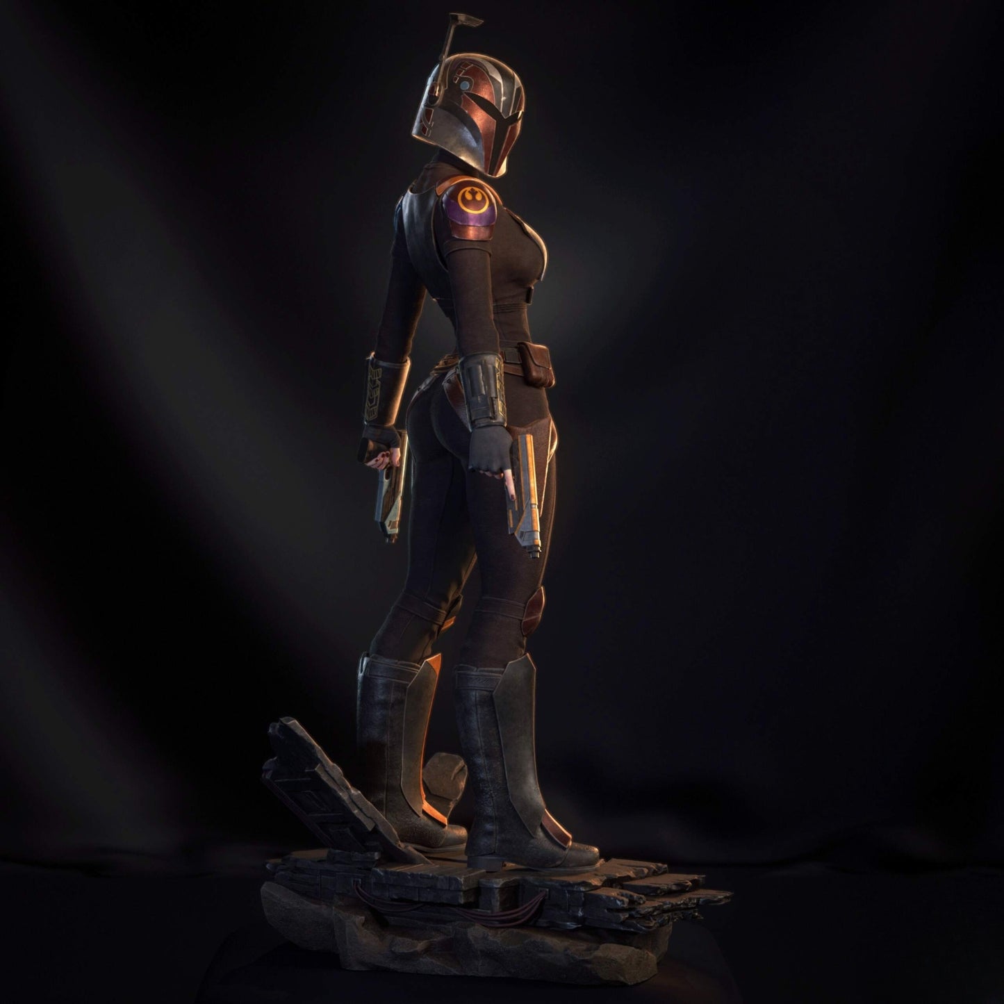 0775 Sabine Wren - STL 3D Print Files