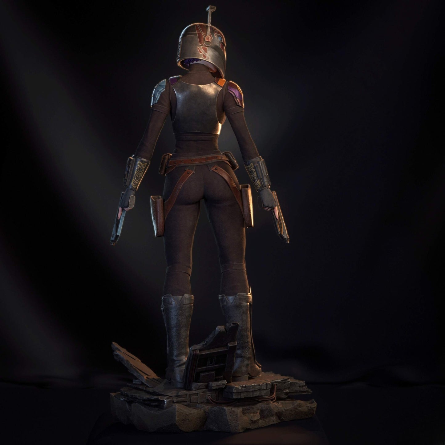 0775 Sabine Wren - STL 3D Print Files