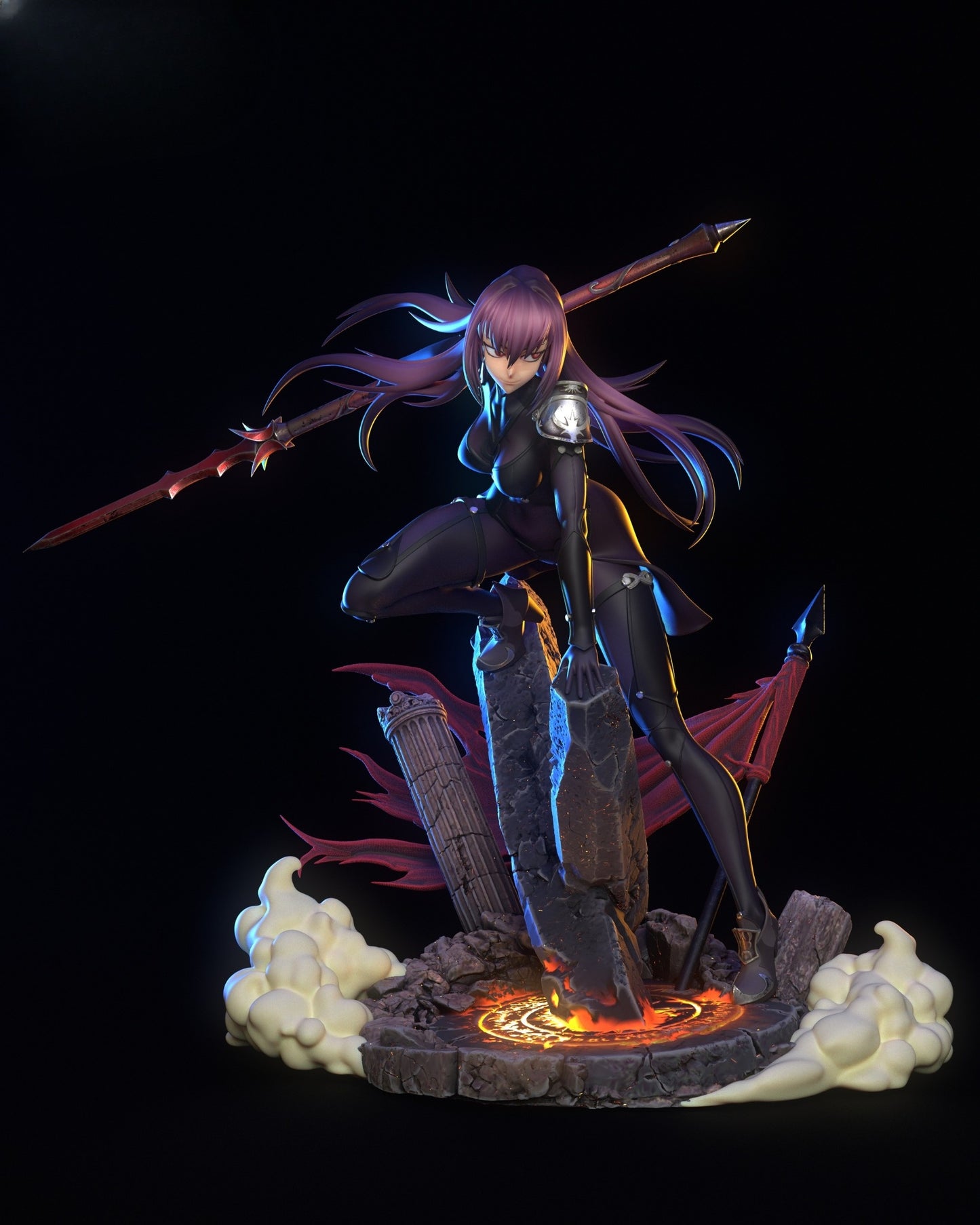 1523 Scáthach_FateGrand Order - STL 3D Print Files
