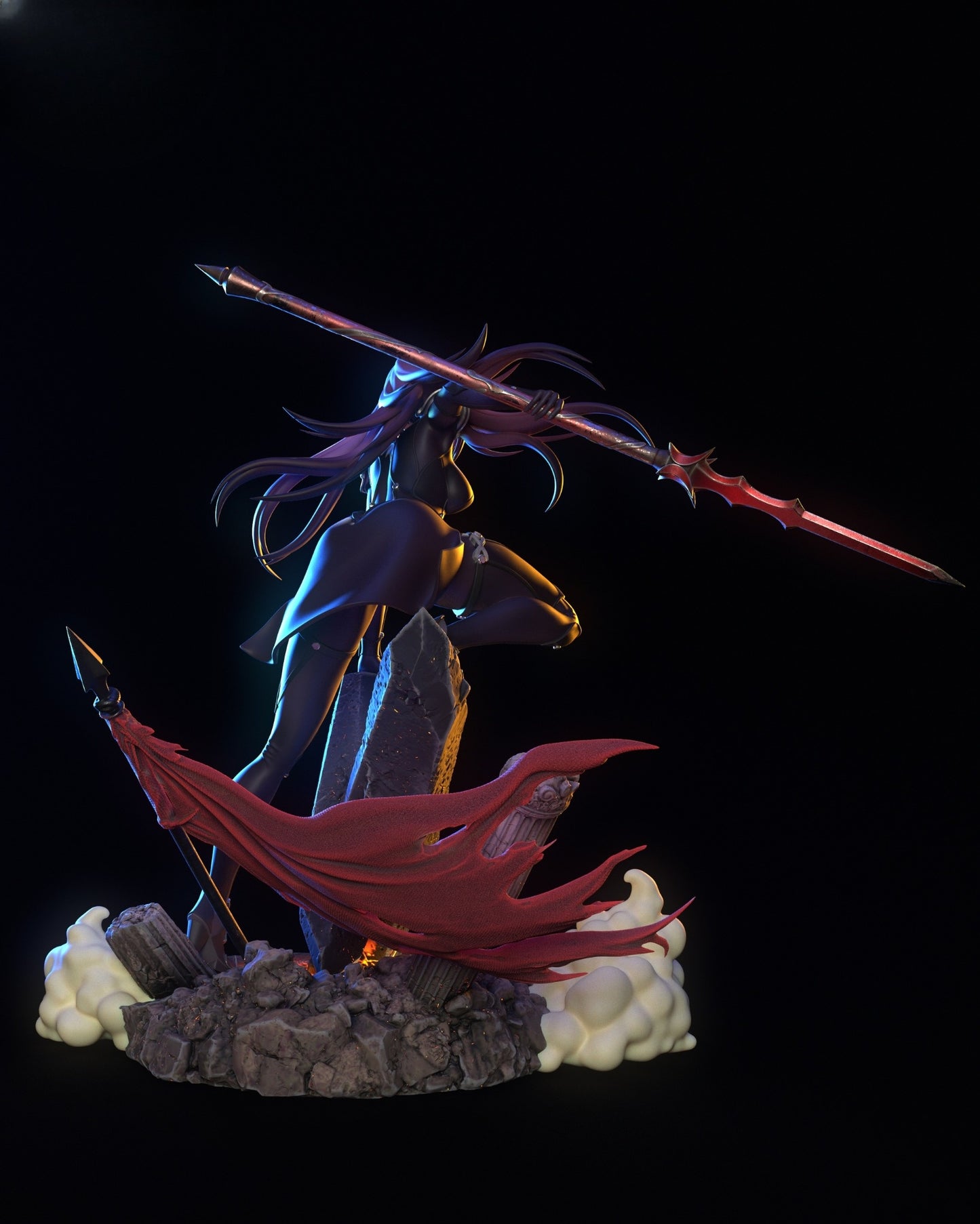 1523 Scáthach_FateGrand Order - STL 3D Print Files
