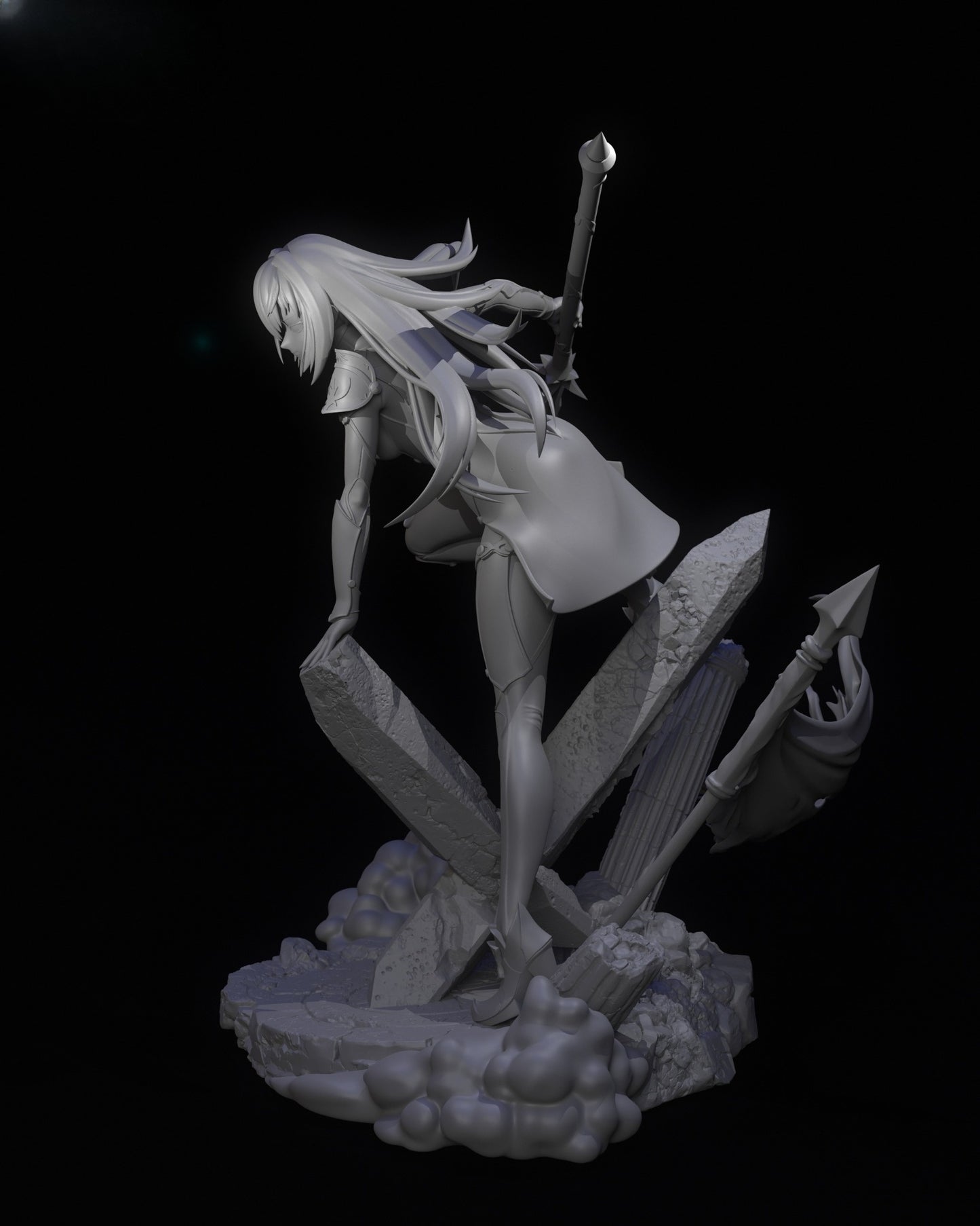 1523 Scáthach_FateGrand Order - STL 3D Print Files