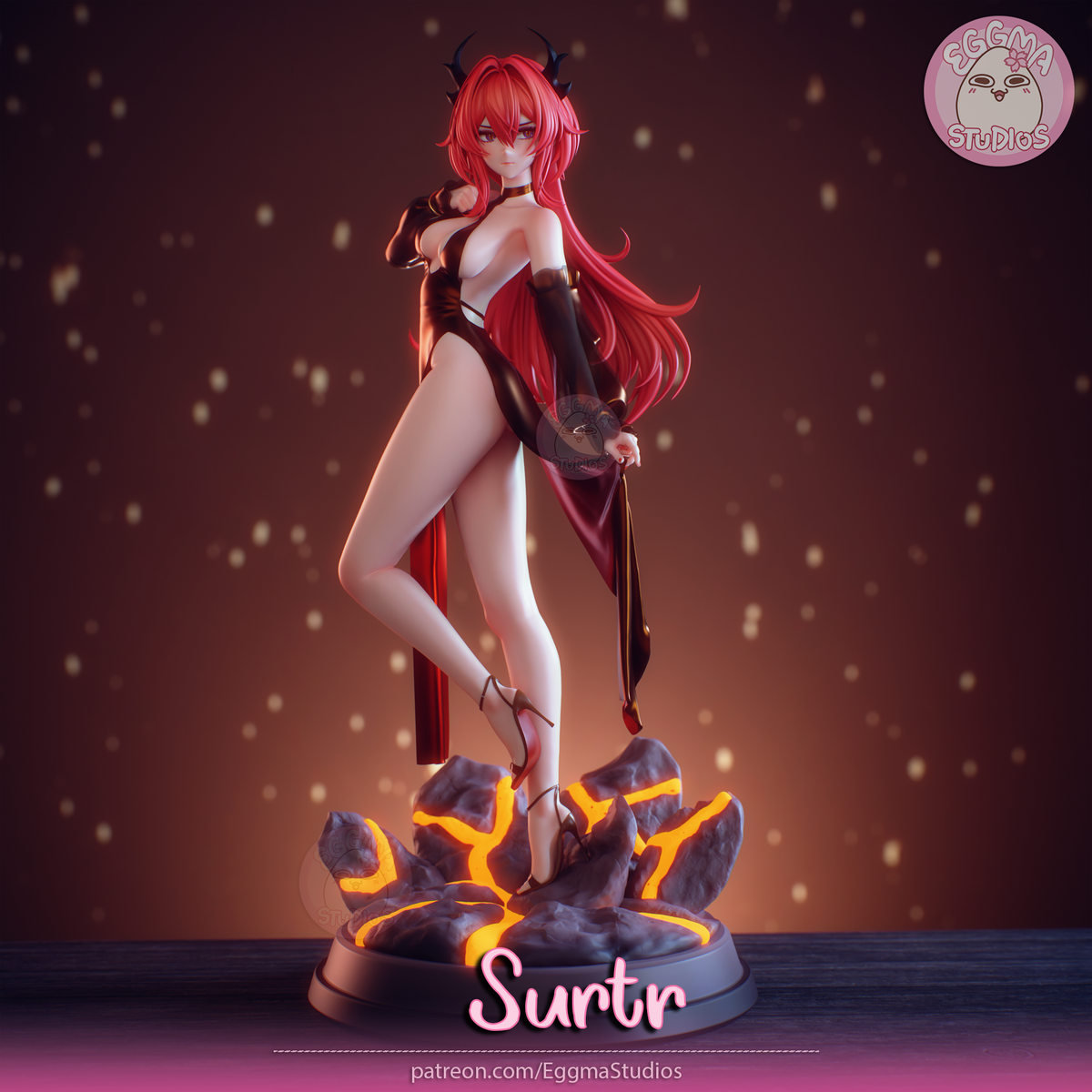 1952 Surtur_Arknights NSFW - STL 3D Print Files