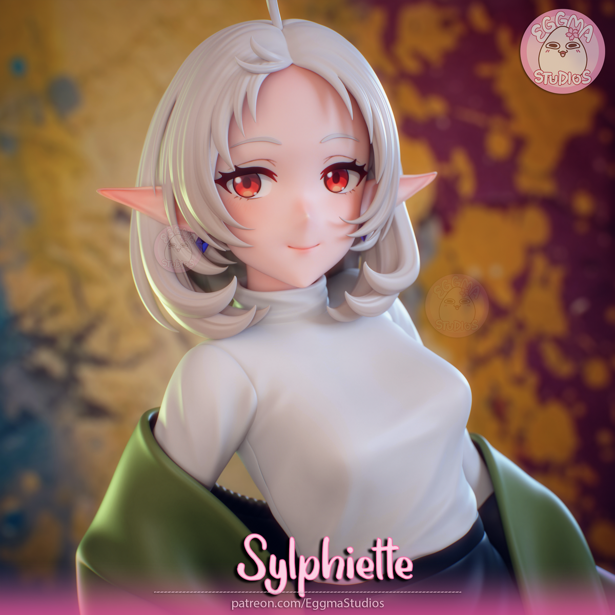 2055 Sylphiette_Mushoku Tensei NSFW - STL 3D Print Files