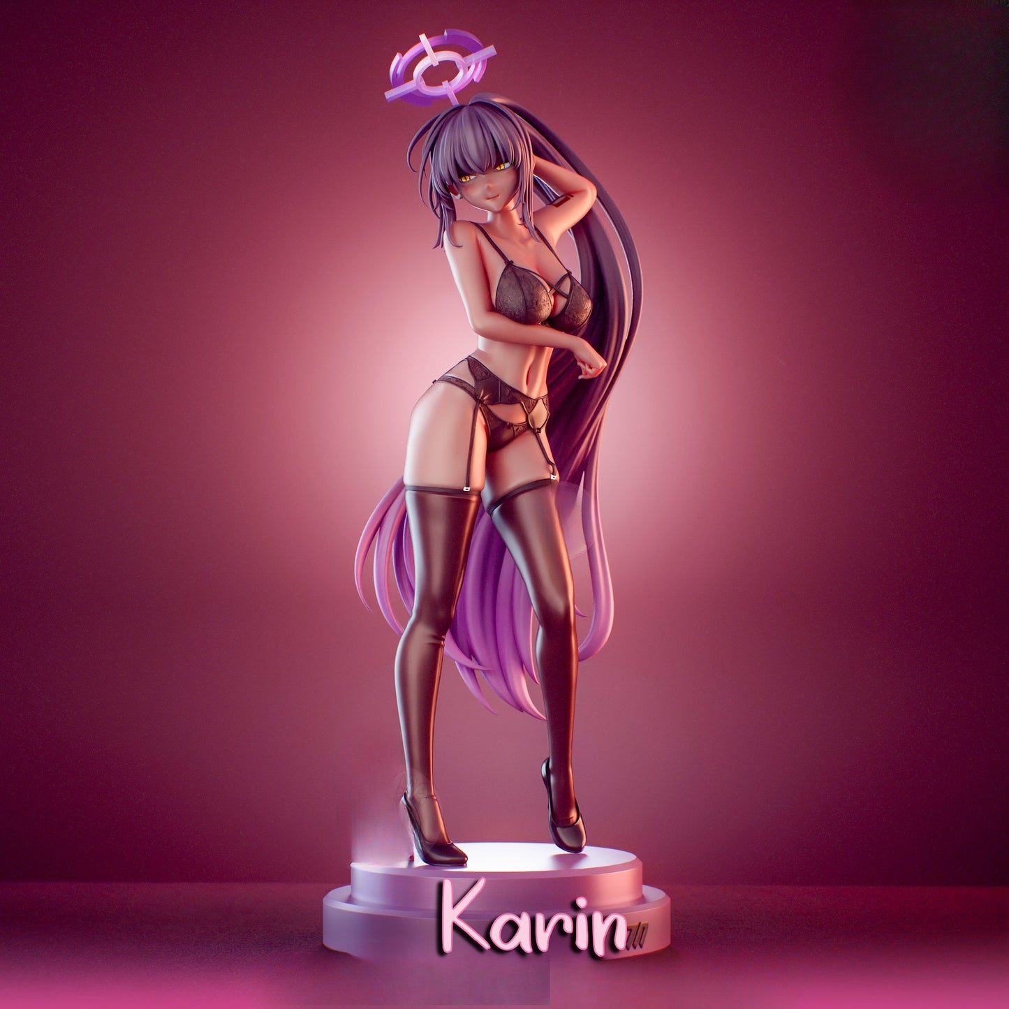 1439 Karin_Blue Archive NSFW - STL 3D Print Files