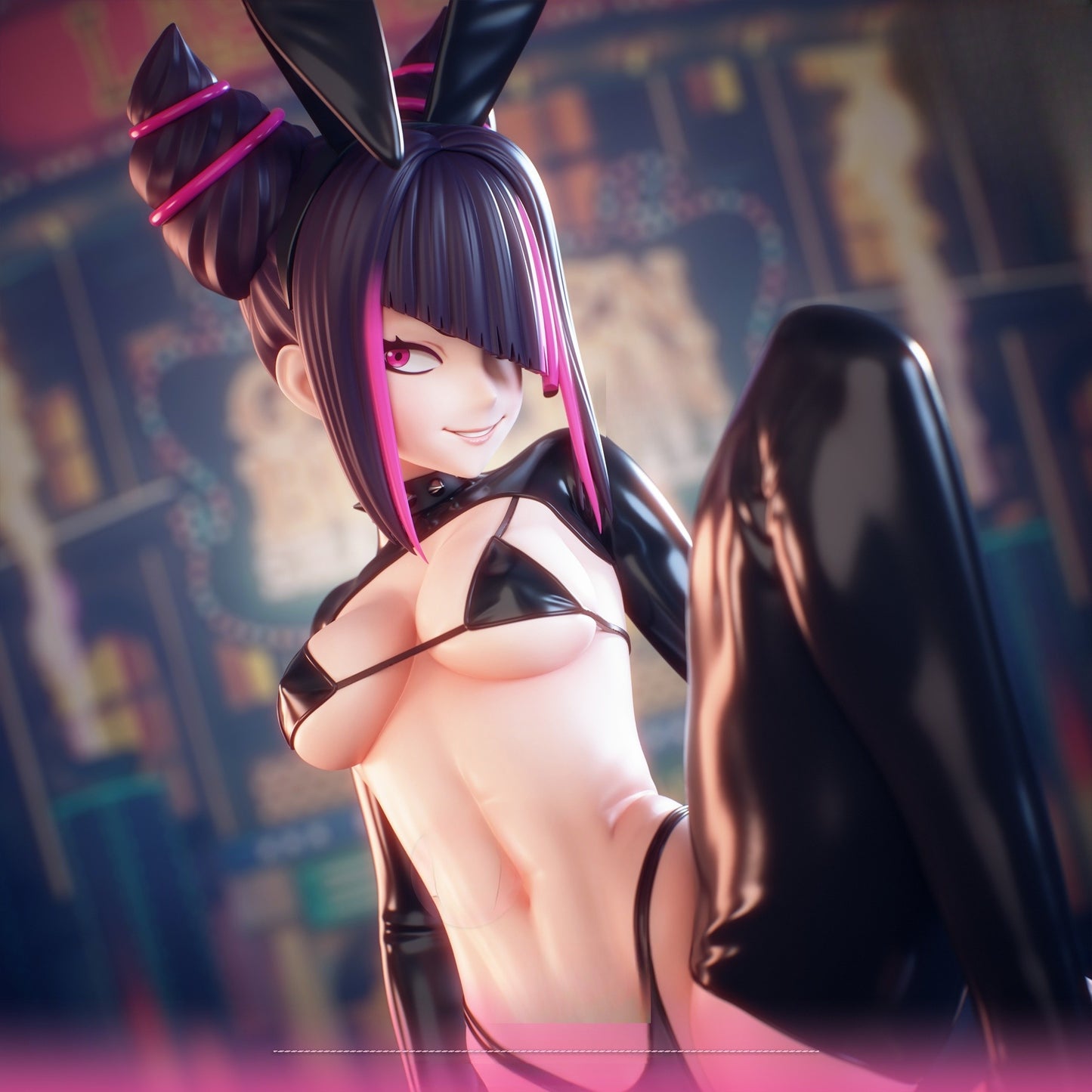 1672 Juri Han_Street Fighter NSFW - STL 3D Print Files