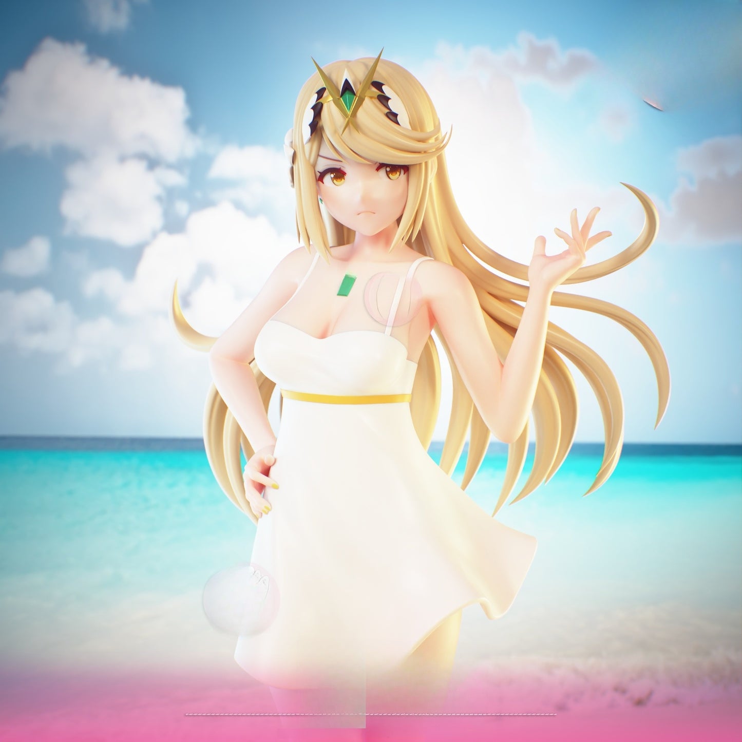 1682 Prya&Mythra_ Xenoblade Chronicles2 NSFW - STL 3D Print Files