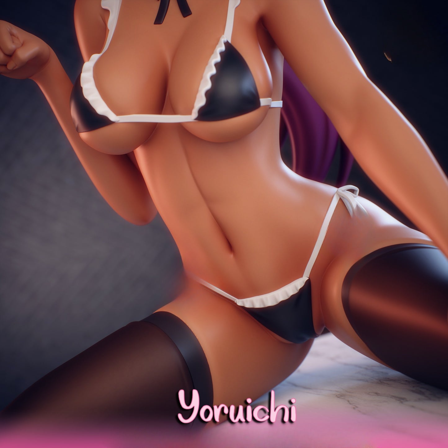 1450 Yoruichi Shihouin_Bleach NSFW Mini- STL 3D Print Files