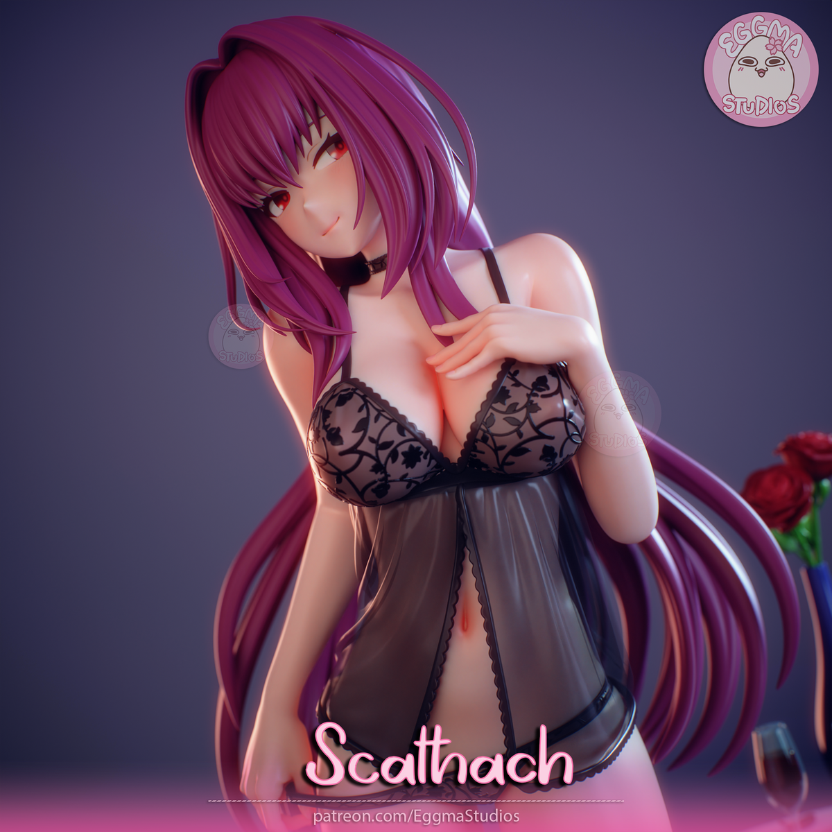 2218 Scathach_FateGrand Order NSFW - STL 3D Print Files