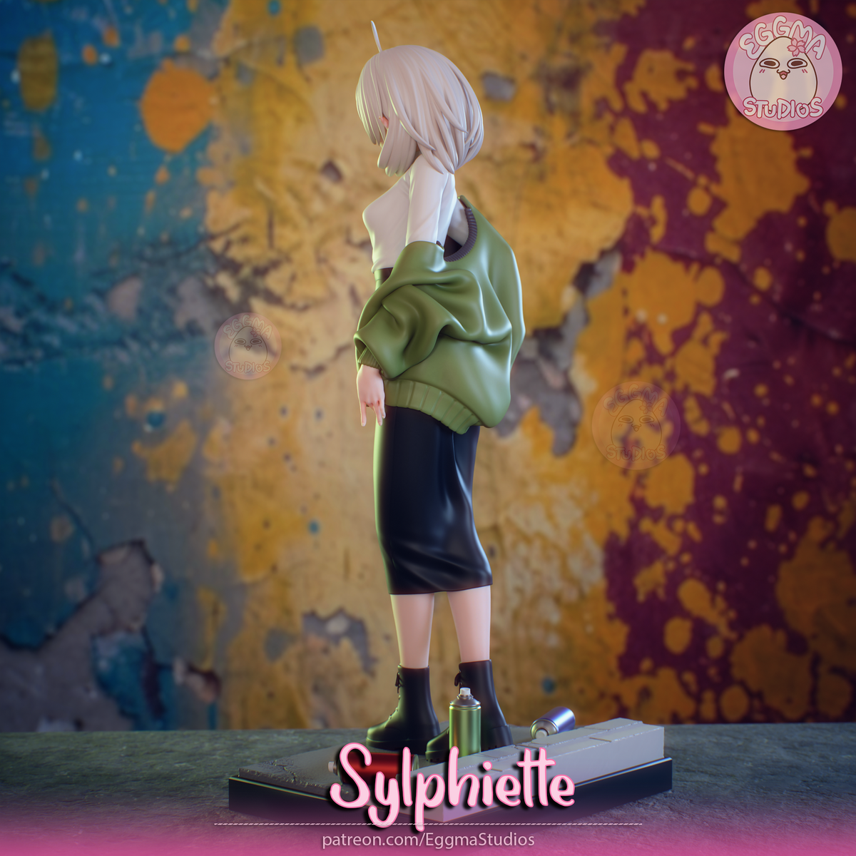 2055 Sylphiette_Mushoku Tensei NSFW - STL 3D Print Files