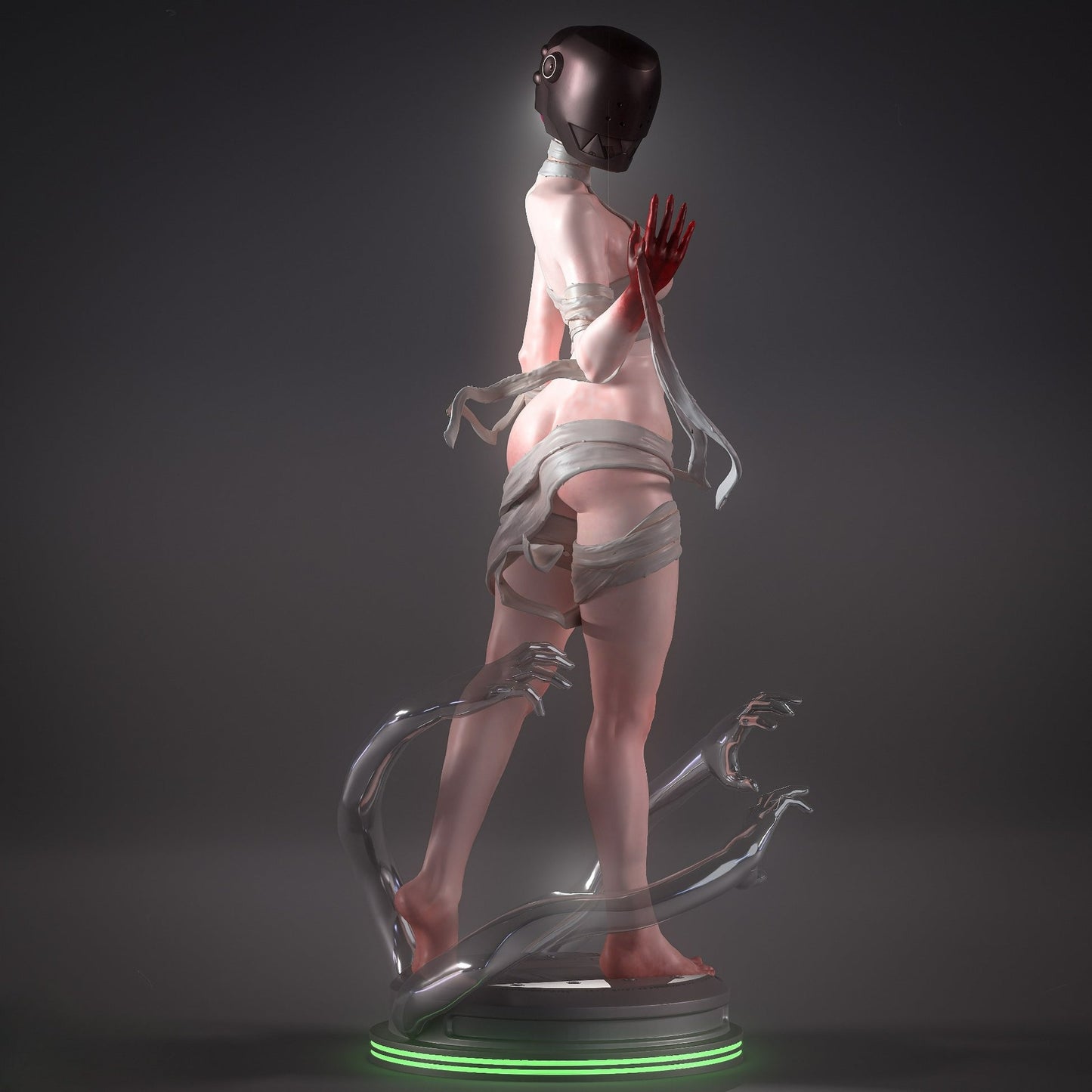 0749 Lucy Kaede NSFW - Elfen Lied (3538) - STL 3D Print Files