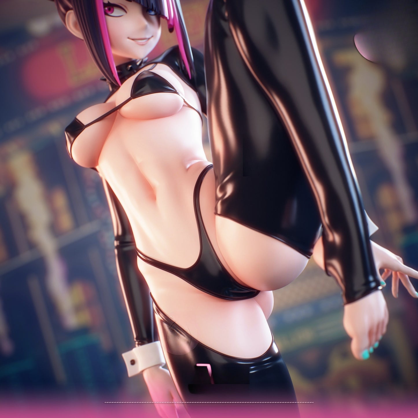 1672 Juri Han_Street Fighter NSFW - STL 3D Print Files