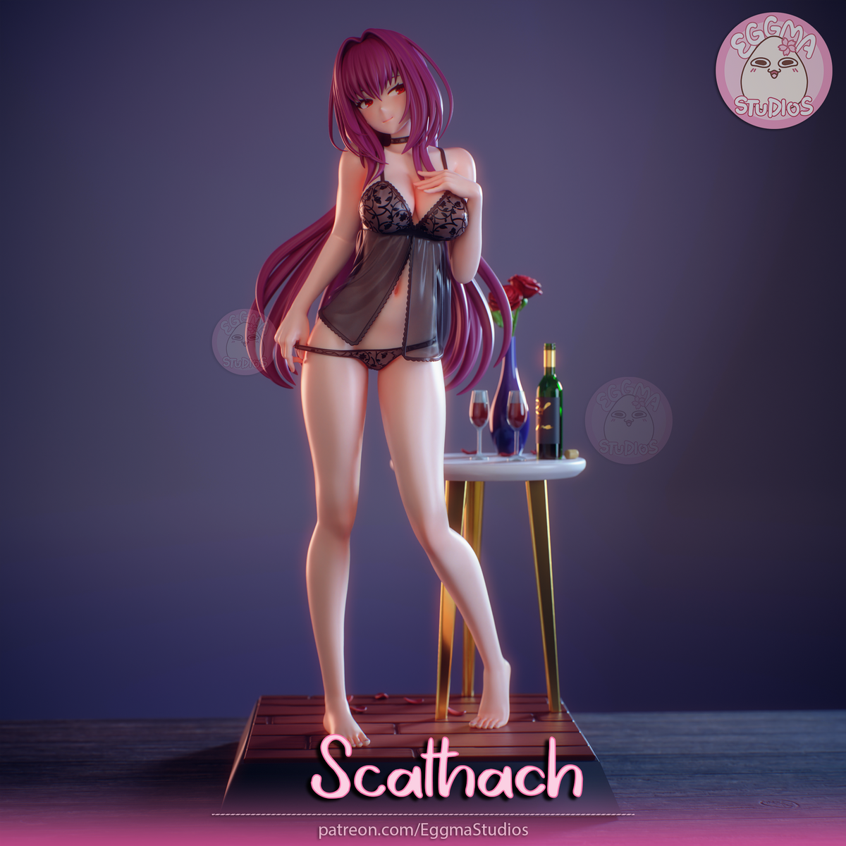 2218 Scathach_FateGrand Order NSFW - STL 3D Print Files