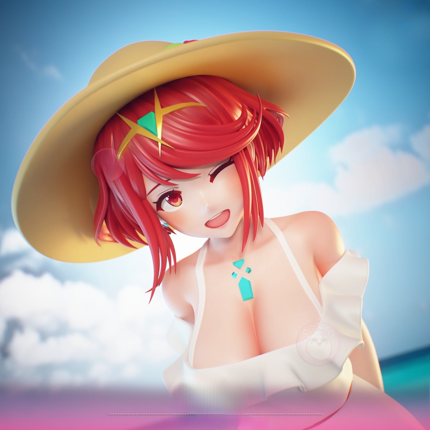 1682 Prya&Mythra_ Xenoblade Chronicles2 NSFW - STL 3D Print Files