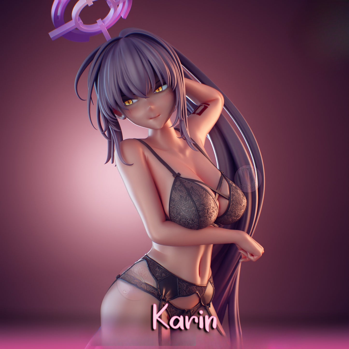 1439 Karin_Blue Archive NSFW - STL 3D Print Files