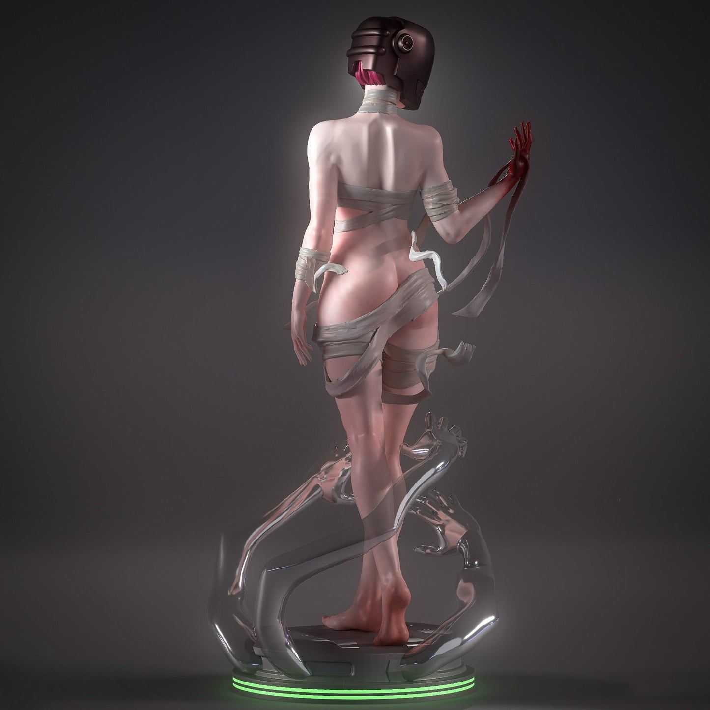 0749 Lucy Kaede NSFW - Elfen Lied (3538) - STL 3D Print Files