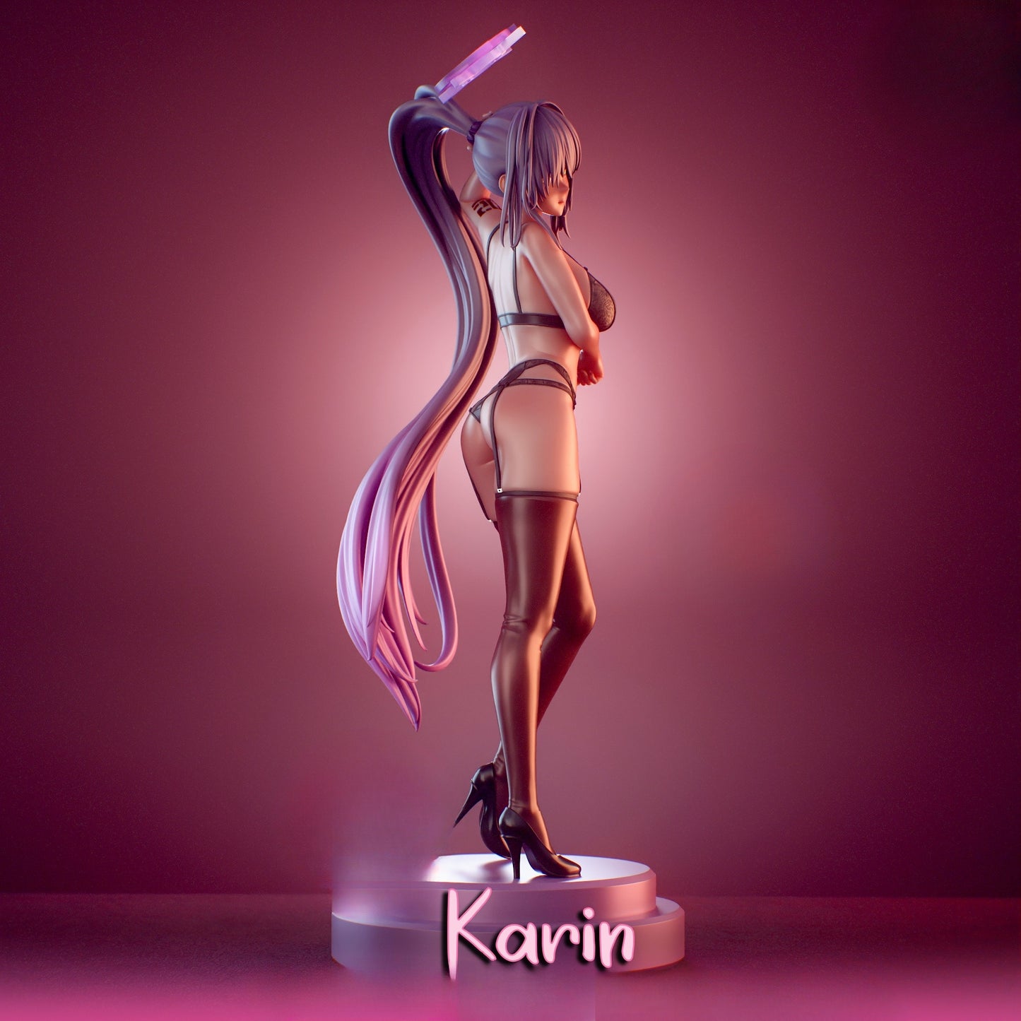 1439 Karin_Blue Archive NSFW - STL 3D Print Files