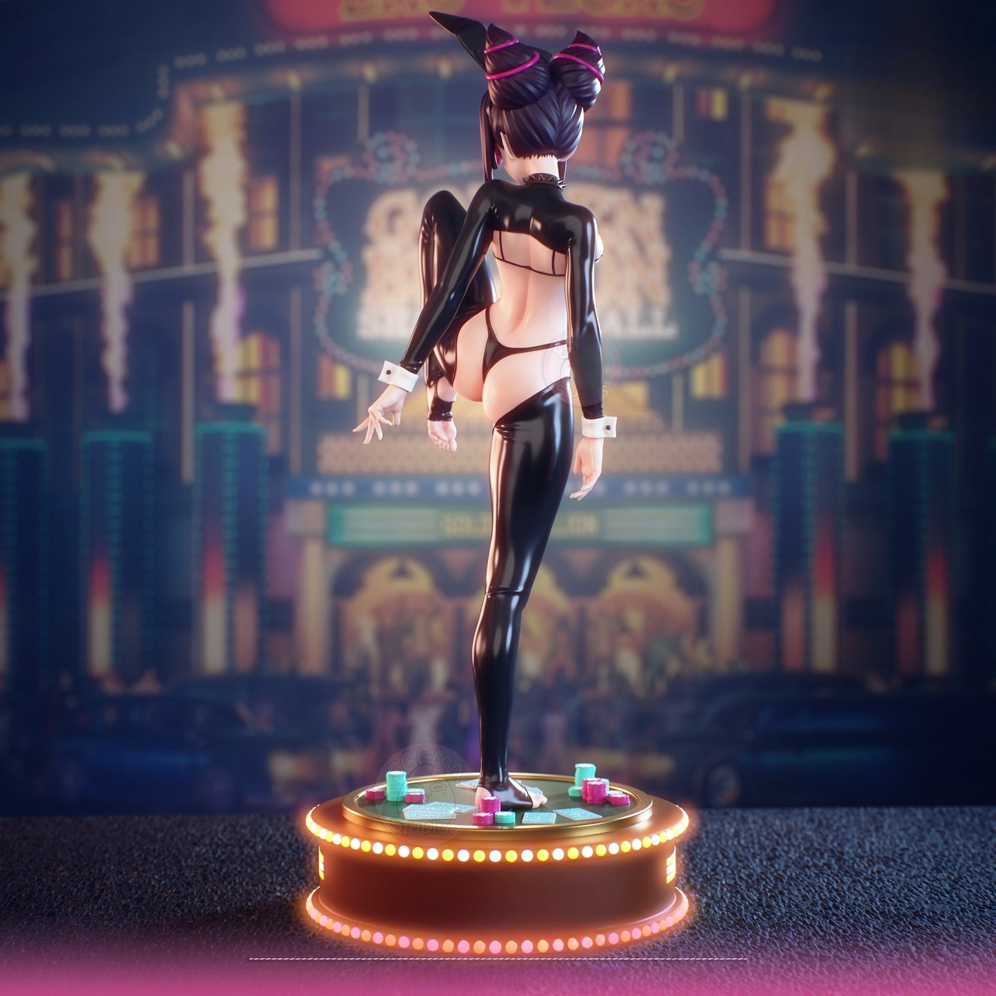 1672 Juri Han_Street Fighter NSFW - STL 3D Print Files