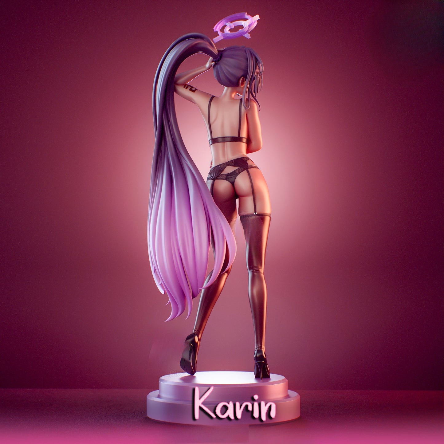 1439 Karin_Blue Archive NSFW - STL 3D Print Files