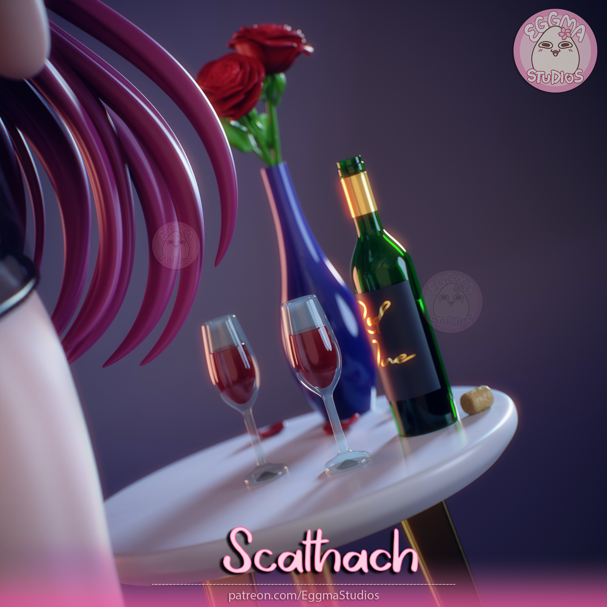 2218 Scathach_FateGrand Order NSFW - STL 3D Print Files