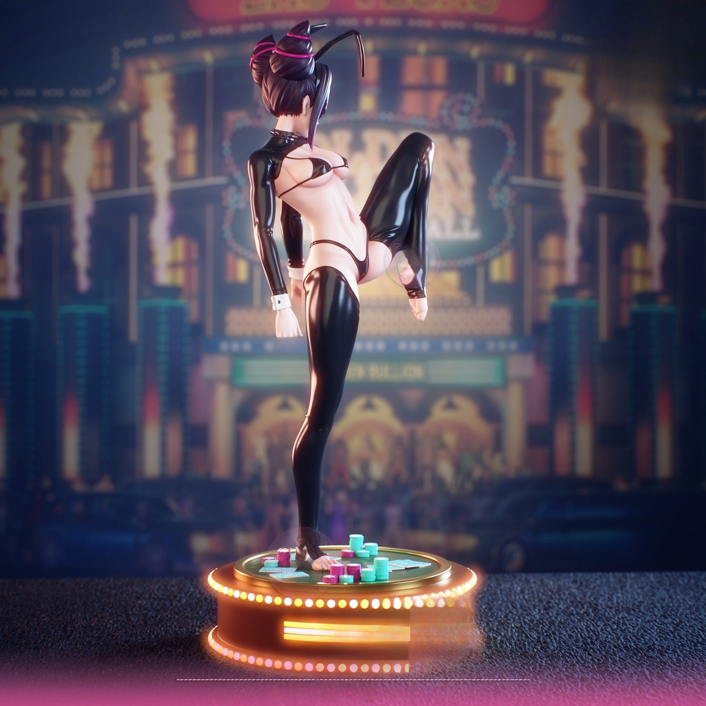 1672 Juri Han_Street Fighter NSFW - STL 3D Print Files