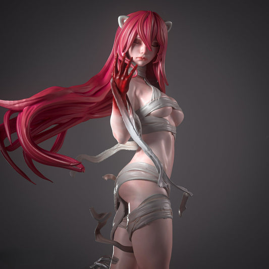 0749 Lucy Kaede NSFW - Elfen Lied (3538) - STL 3D Print Files