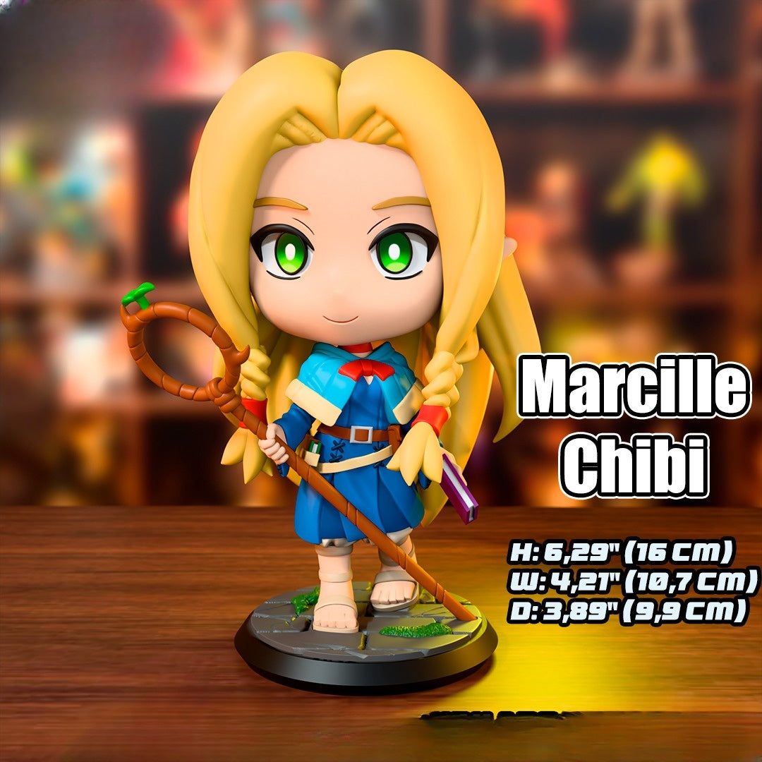 0669 Marcille Dungeon_Meshi Chibi - STL 3D Print Files