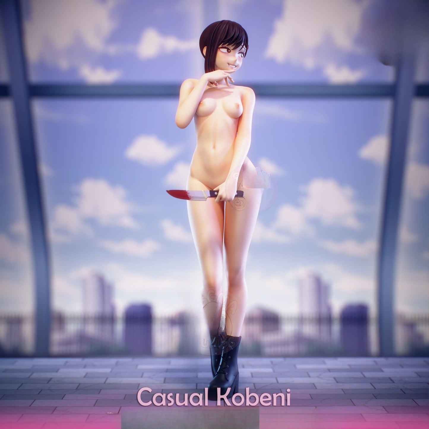 0284 Kobeni_Higashiyama Chainsaw_Man - STL 3D Print Files