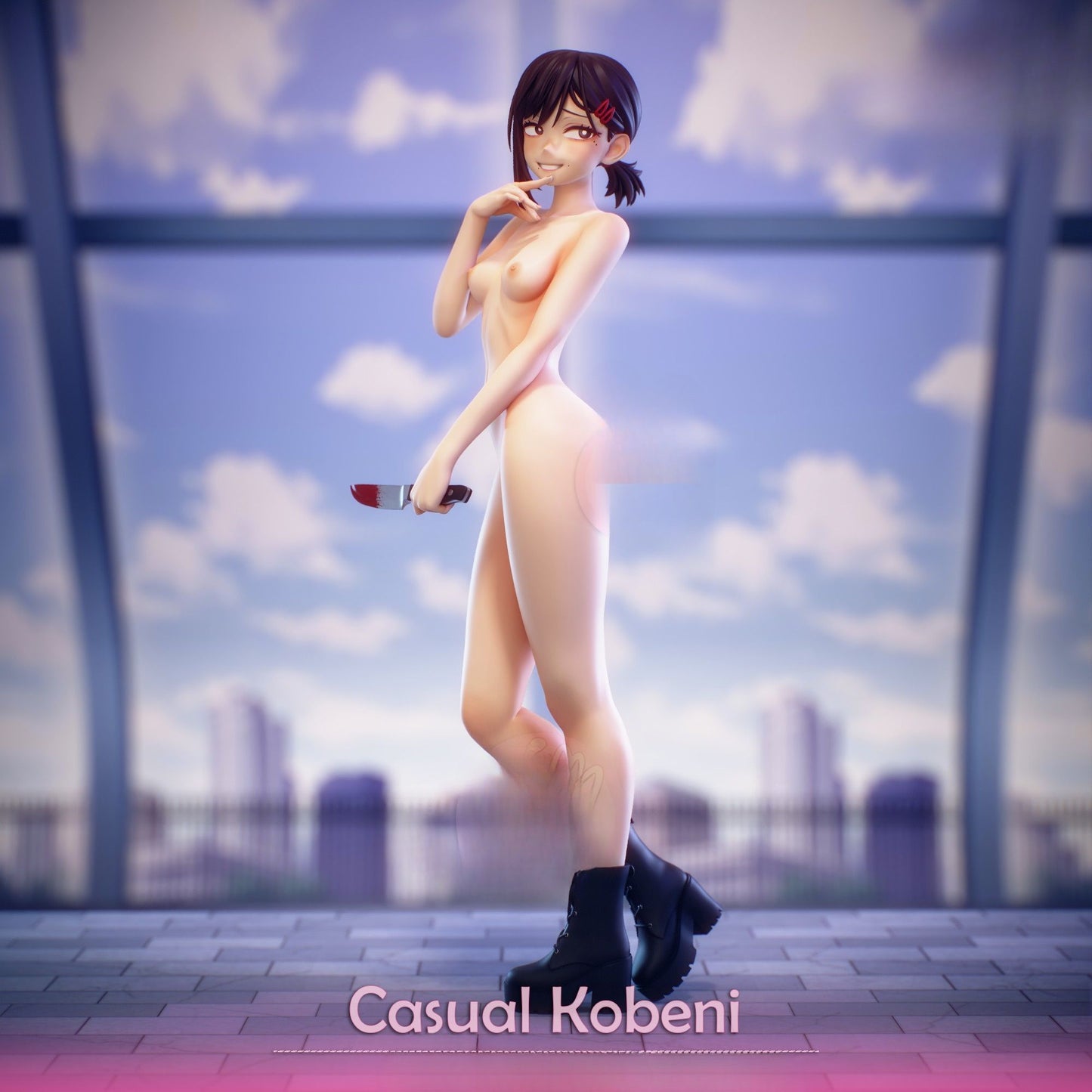 0284 Kobeni_Higashiyama Chainsaw_Man - STL 3D Print Files