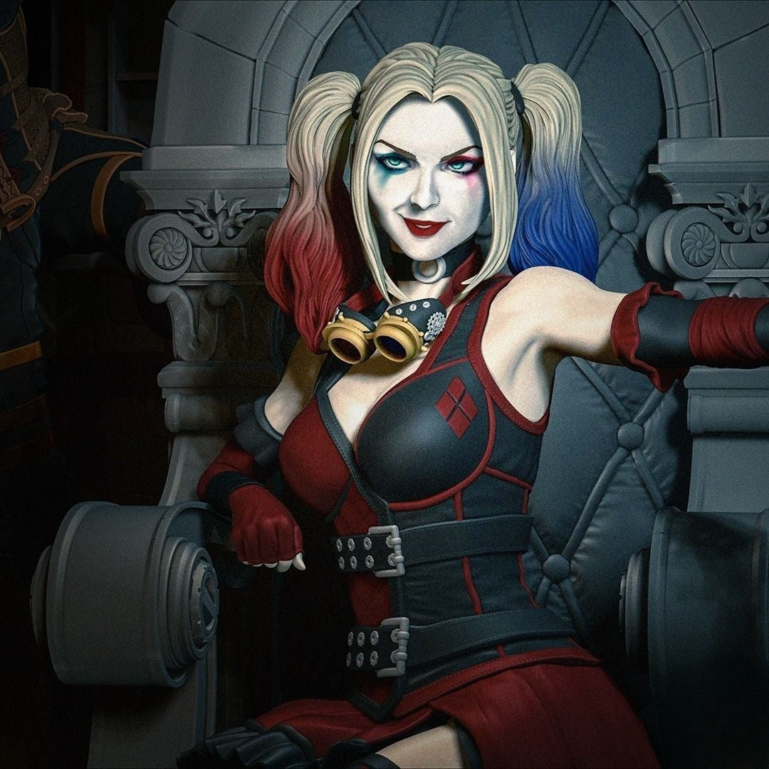 1033 Harley Quinn_Poison Ivy_Catwoman - STL 3D Print Files
