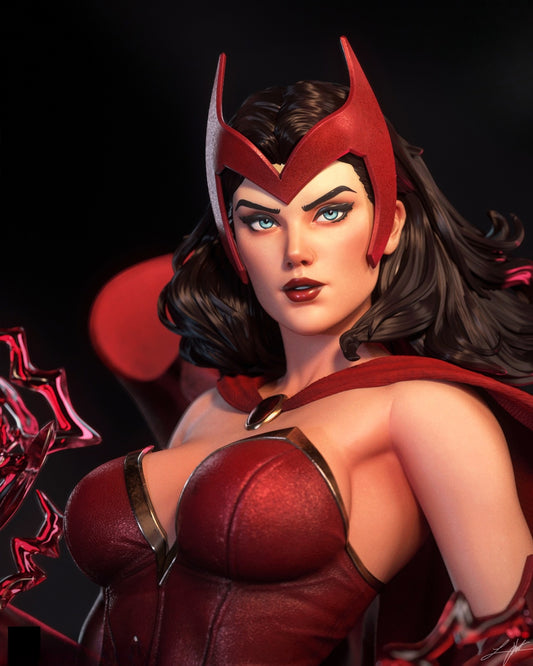 1004 Scarlet Withch_MarvelComics NSFW - STL 3D Print Files