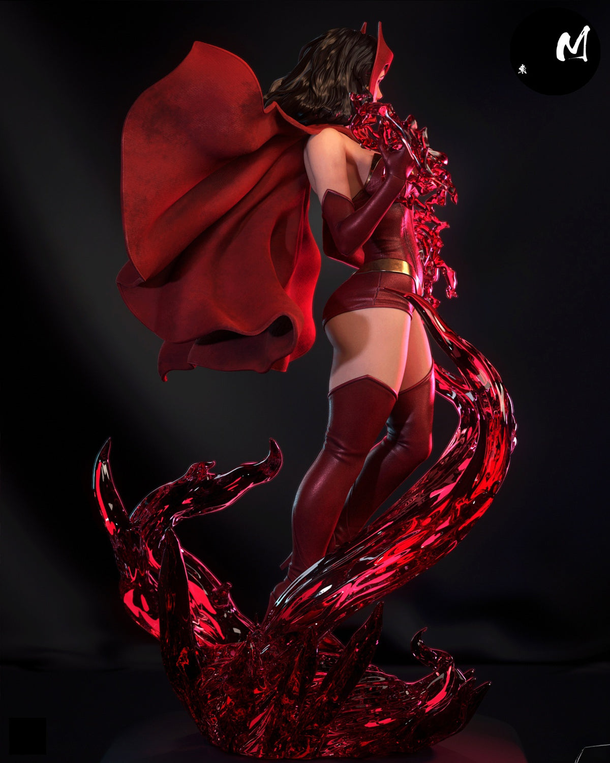 1812 Scarlet Withch_Marvel Comics NSFW - STL 3D Print Files