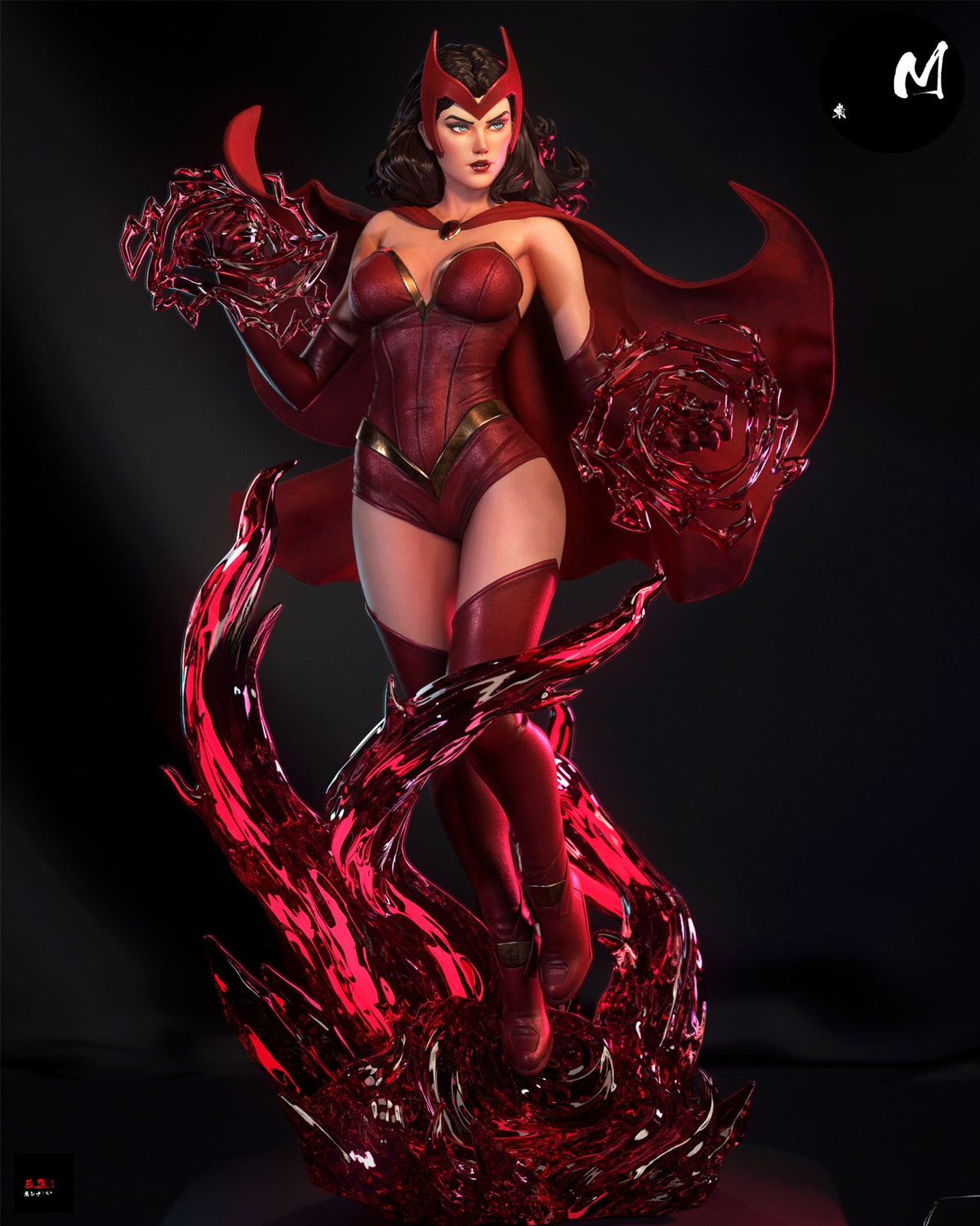 1812 Scarlet Withch_Marvel Comics NSFW - STL 3D Print Files