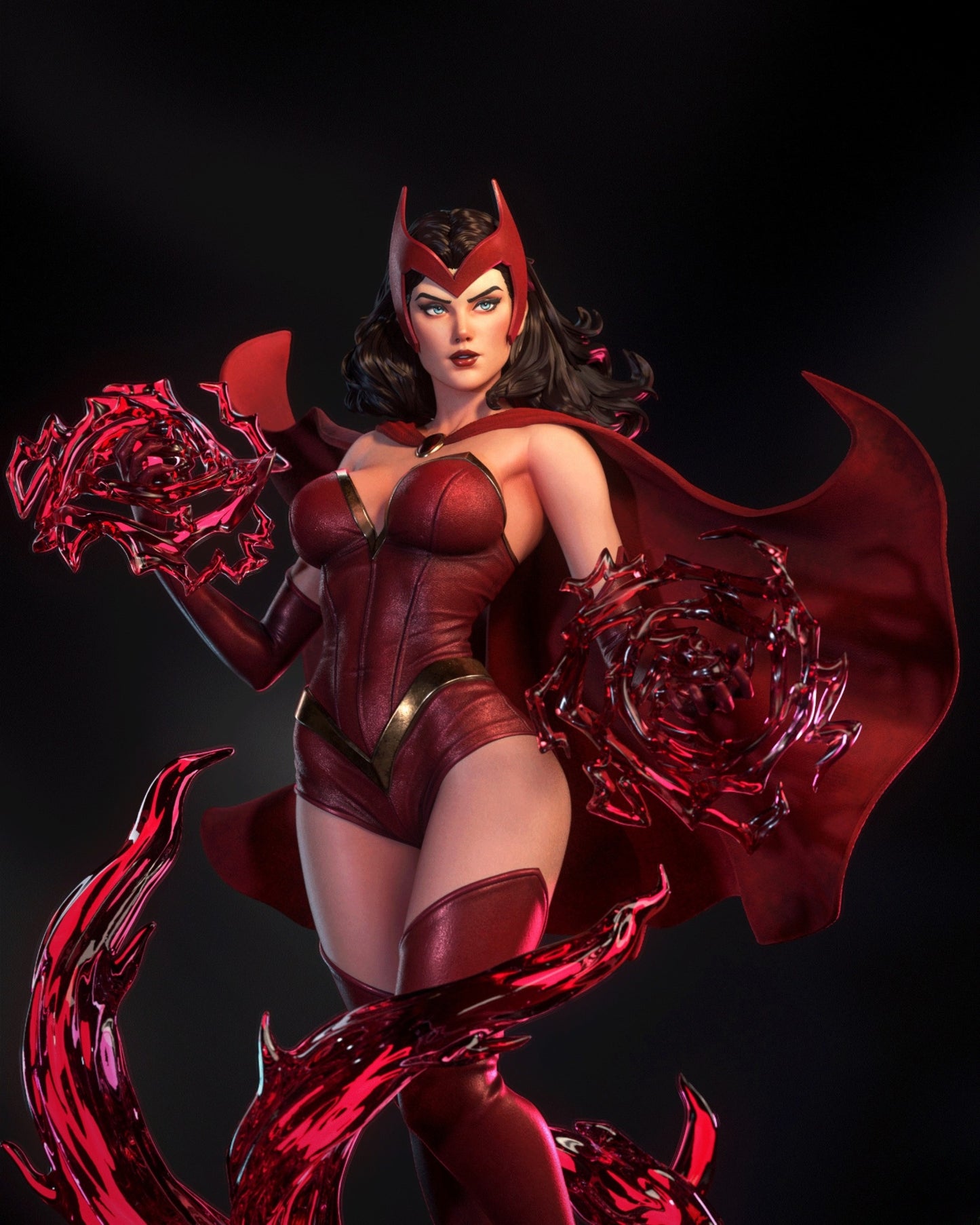 1004 Scarlet Withch_MarvelComics NSFW - STL 3D Print Files