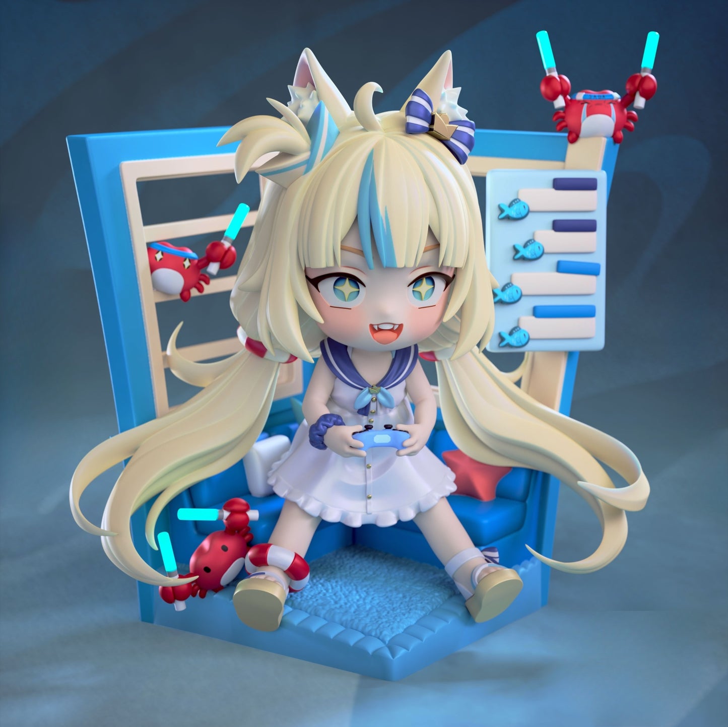 1247 Sameko Saba - STL 3D Print File