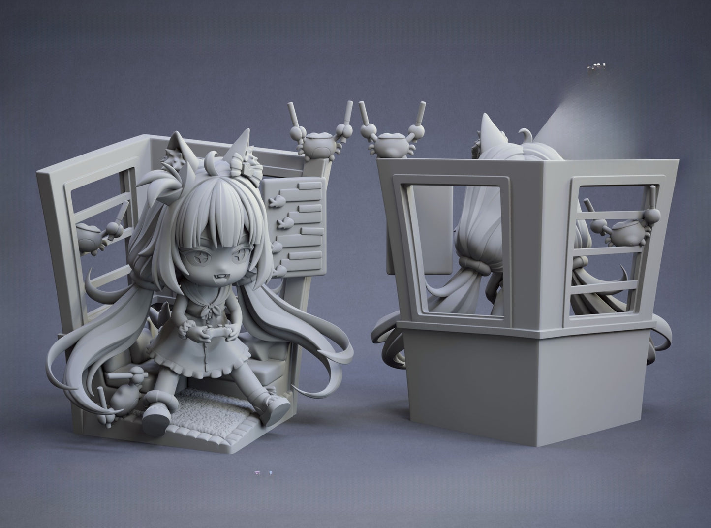 1247 Sameko Saba - STL 3D Print File