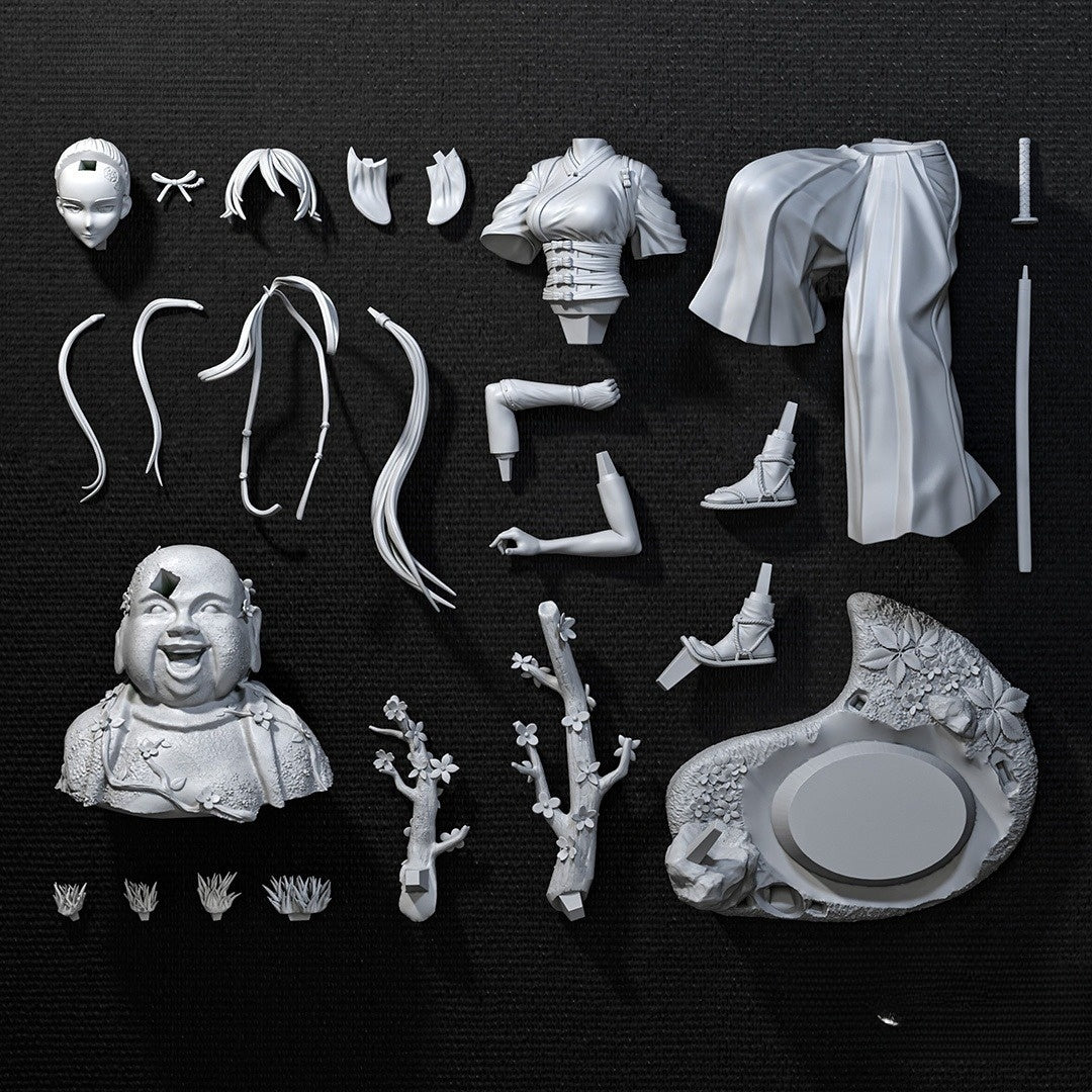 1222 Sagiri_Hell's Paradise - STL 3D Print Files
