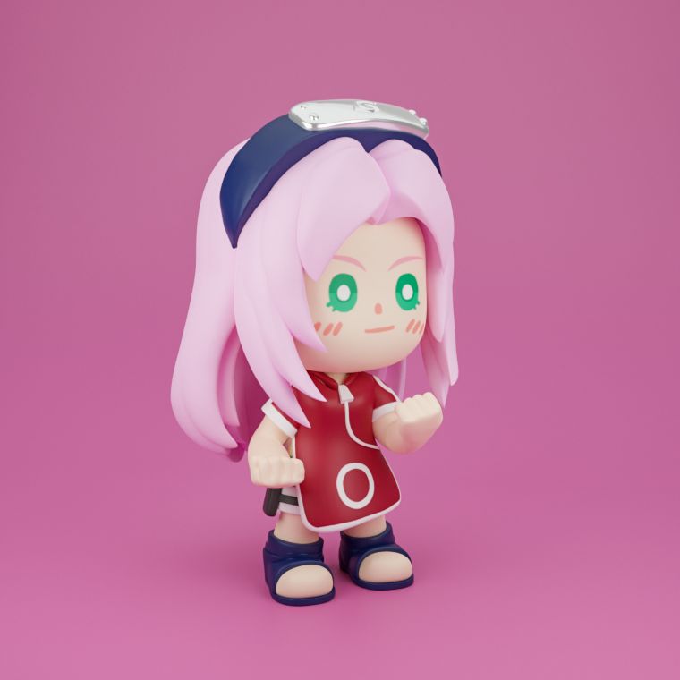 0124 Sakura - STL 3D Print Files