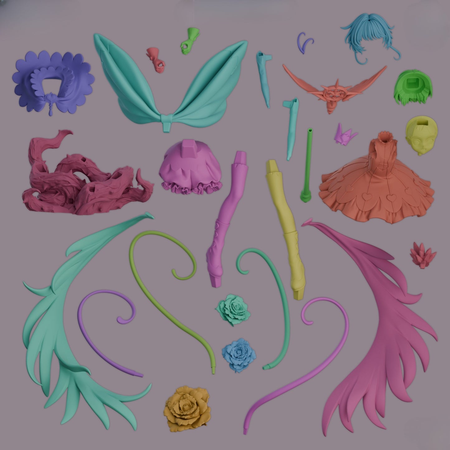 0362 Cardcaptor Sakura - STL 3D Print Files