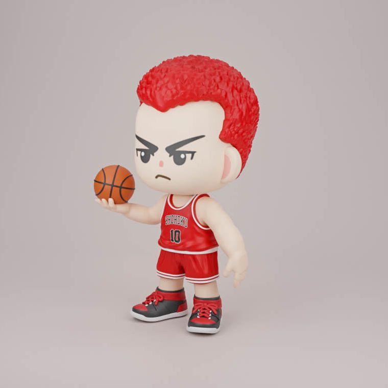 0142 Sakuragi - STL 3D Print Files