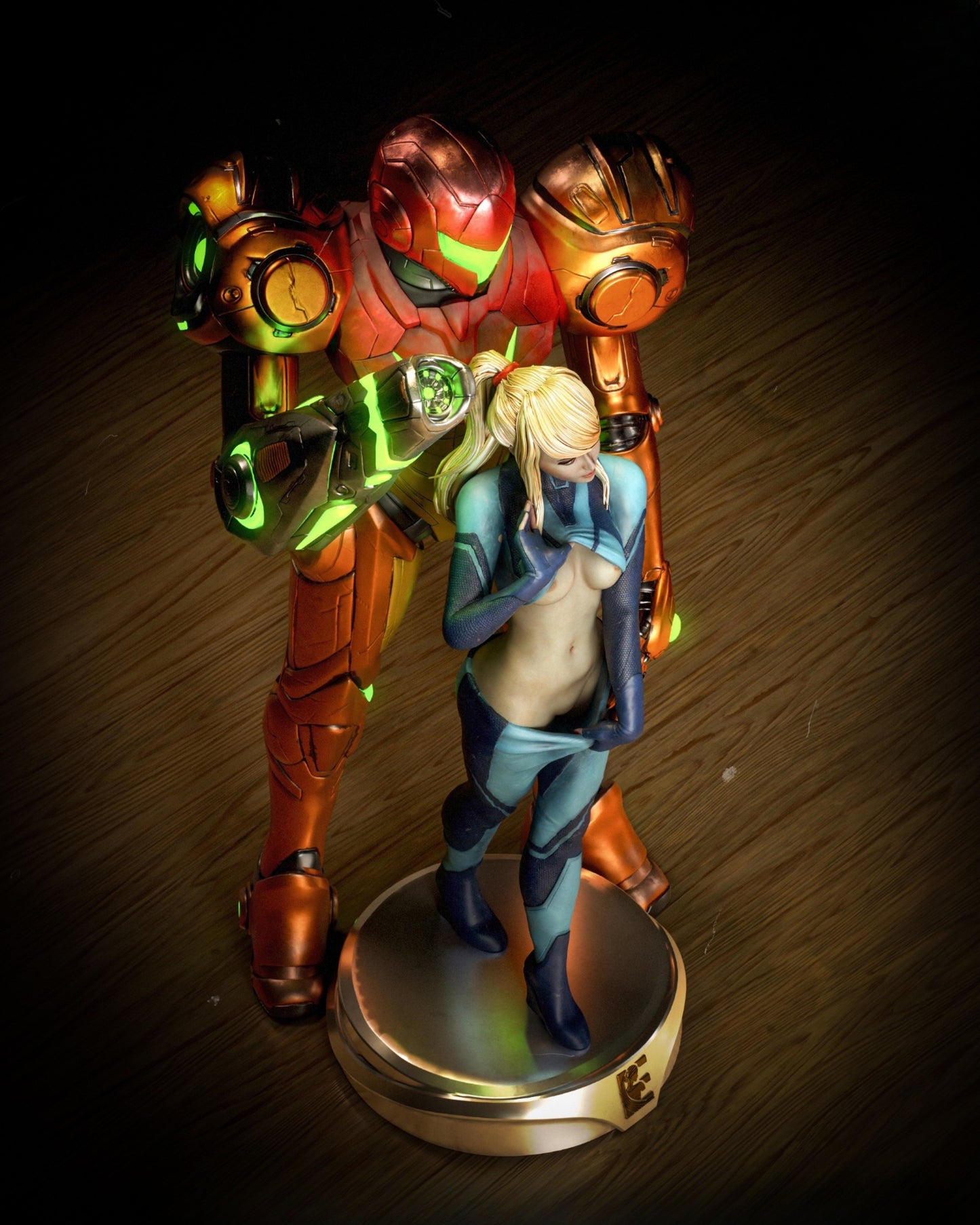 0895 Samus Aran NSFW - STL 3D Print Files
