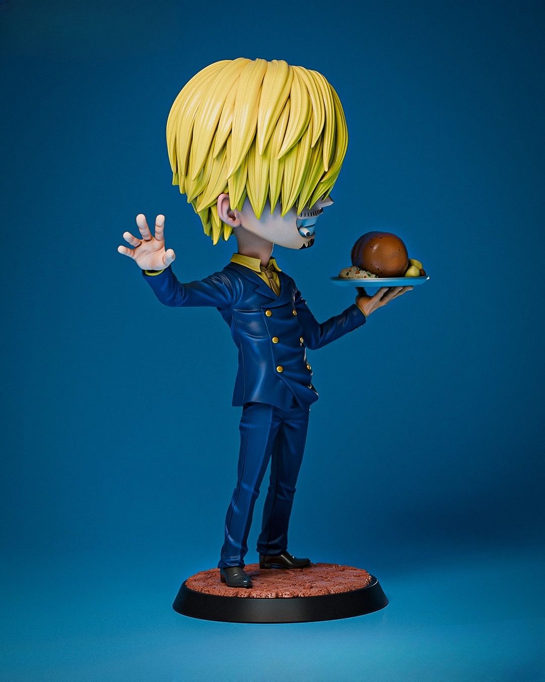 0149 Sanji - STL 3D Print Files