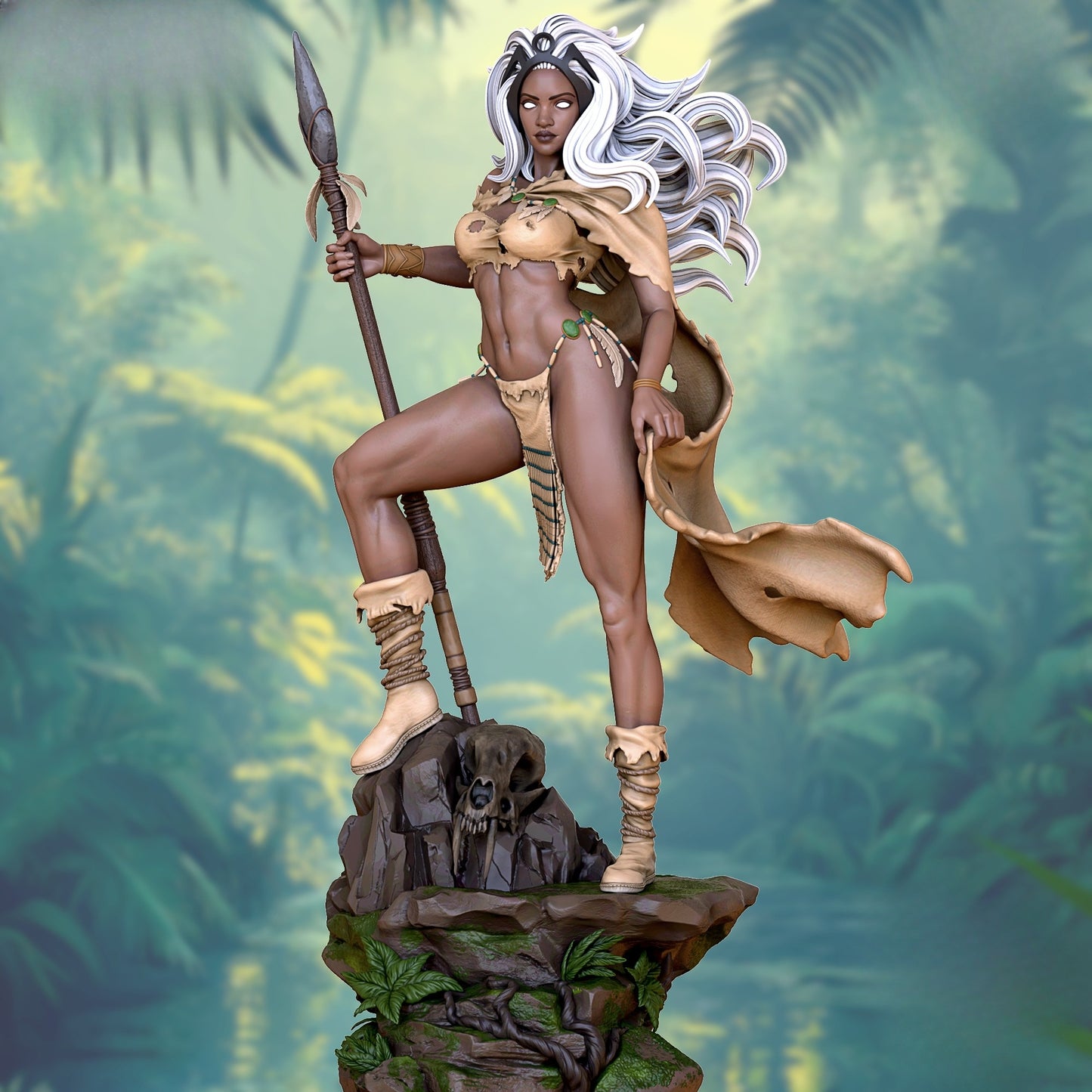 1075 Storm_X-Men - STL 3D Print Files