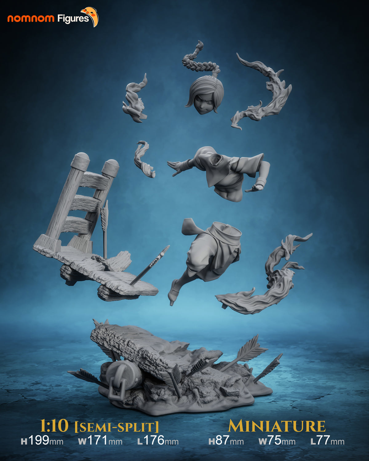 2010 Ty Lee_Avatar The Last Airbender - STL 3D Print Files