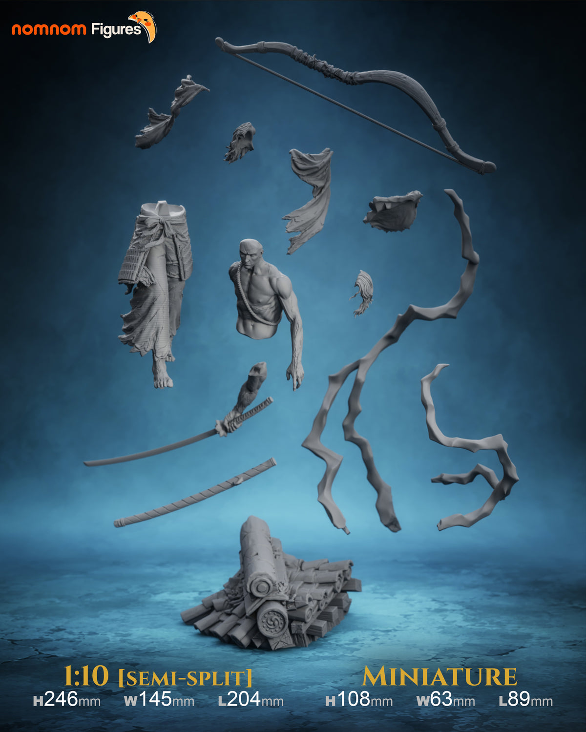 2009 Genichiro Ashina_Sekiro - STL 3D Print Files