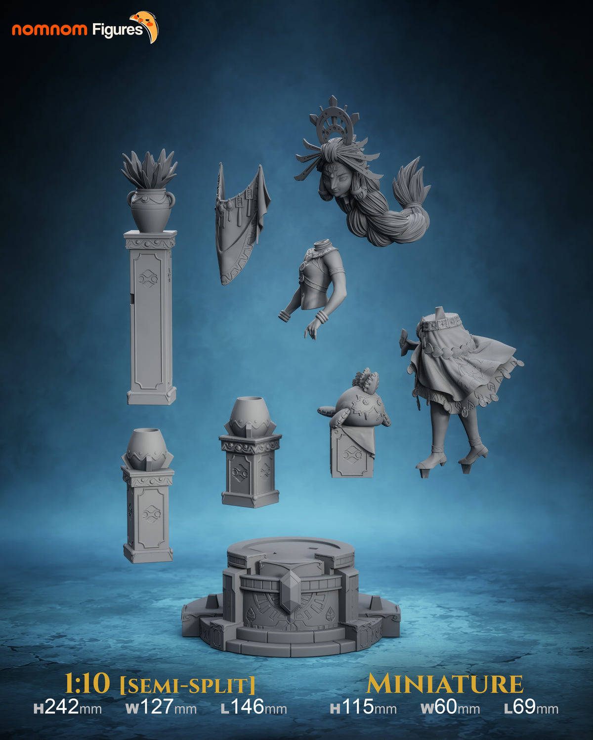 2170 Riju_The Legend of Zelda Breath of the Wild - STL 3D Print Files